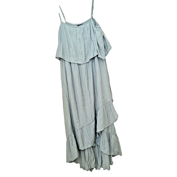 Wishlist Apparel Women’s Smocked Maxi Dress Medium Green NWT - Picture 1 of 4